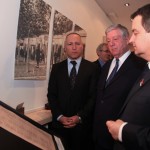 H.E. Mr Yossef Levy, Ambassador of Israel, HRH Crown Prince Alexander II and H.E. Mr Ivica Dacic, Prime Minister of Serbia