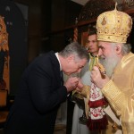 His Royal Highness Crown Prince Alexander II and His Holiness Patriarch Irinej of Serbia