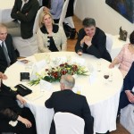 Г-ђа Јасмина Митровић Марић, г-дин Недељко Тењовиц, г-ђа Драгица Николиц, супруга предсдника републике, Њ.К.В. Принцеза Катарина, Њ.К.В. Престолонаследник Александар II и г-дин Братислав Петковић