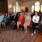 Crown Prince Alexander, Princess Katherine and Ms Alison Andrews gave their full support to young startups to develop their ideas 