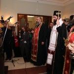 Njegovo Preosveštenstvo Vladika Arsenije vikarni episkop Patrijarha Srpskog G. Irineja osveštao je bistu Kralja Aleksandra