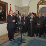 The Crown Prince speaks at the opening of the exhibition "80th Anniversary of the assassination of HM King Alexander I" at the Royal Palace