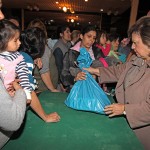 HRH Crown Princess Katherine delivering humanitarian aid