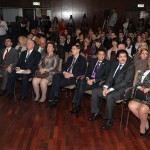 Their Royal Highnesses Crown Prince Alexander and Crown Princess Katherine with the representatives of the Government of Serbia and the ambassadors of Arab countries