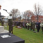 Obraćanje Nj.E. Džulije Patriše Fini, ambasadorke Australije u Srbiji neposredno pre polaganja venaca