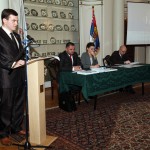 The speech by Mr Mario Majstorovic, the president of the Kingdom of Serbia Association