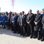 Њ.К.В. Престолонаследник Александар и Принцеза Катарина са представницима Владе и дипломатског кора на државној церемонији обележавања стогодишњице Битке на Колубари