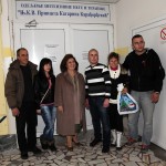 Njeno Kraljevsko Visočanstvo Princeza Katarina ispred odeljenja Intenzivne nege koje nosi njeno ime u Dečijoj univerzitetskoj klinici u Tirševoj