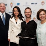 Crown Prince Alexander and Crown Princess Katherine with Mr Nik Vujicic