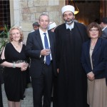 G. Adem Zilkić, Reis-ul-Ulema Islamske zajednice Srbije, g-đa Devenport, Nj.E. g-din Majkl Devenport, šef delegacije Evropske Unije u Srbiji, G. Muhamed ef. Jusufspahić, Muftija srbijanski i Imam beogradski, Nj.E. g-đa Maja Gojković, predsednica Narodne Skupštine i Nj.K.V. Prestolonaslednik Aleksandar