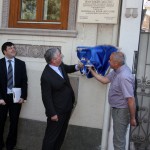 Њ.К.В. Престолонаследник Александар и др Петар Марковић, власник куће и потомак ђенерала Петра Мишића