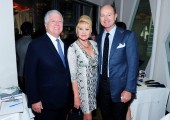 Crown Prince Alexander of Serbia, Ivana Trump, Prince Dimitri of Yugoslavia