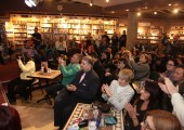 An atmosphere at the book launch