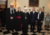 Њ.К.В. Престолонаследник Александар са представницима свих верских заједница у Србији
