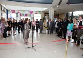   HRH Crown Princess Katherine addresses exhibitors and guests