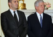 HE Mr Zoran Djordjevic, Minister of Defense and HRH Crown Prince Alexander  