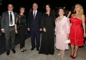Mr Aleksandar Rodic, Mrs Natasa Rodic, HRH Crown Prince Alexander, Mrs Tamara Vucic, HRH Crown Princess Katherine and Mrs Alison Andrews