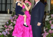 HRH Crown Prince Alexander with Roksanda Ilincic and her daughter