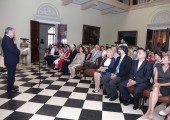 HRH Crown Prince Alexander welcomes guests and participants