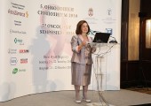 Crown Princess Katherine at the opening ceremony of the 5th Oncology symposium