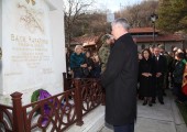 Laying of wreaths at the monastery of Rakovica