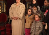 Princeza Katarina na božićnoj liturgiji u Sabornoj crkvi