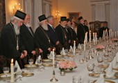 Dinner at the White Palace in honour of Arch hierarchs of the Serbian Orthodox Church