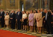 Њихова Краљевска Височанства Престолонаследник Александар и Принцеза Катарина на прослави 80. рођендана Њ.В. Краља Симеона II