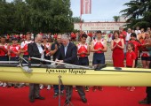 HRH Crown Prince Alexander christens “Queen Maria” Rowing Boat