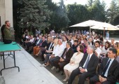 Lecture of Nick Vujicic in front of the White Palace