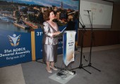 HRH Crown Princess Katherine at the opening of General Assembly of the Association of European Coeliac Societies