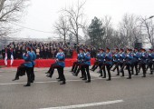 Official parade at Trg Krajina for Republika Srpska Day
