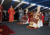 Holy Liturgy officiated by His Holiness Patriarch Irinej of Serbia with His Grace Bishop Jovan of Sumadija