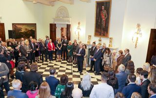 ROYAL COUPLE OPENS EXHIBITION “SCULPTING THROUGH TIME: EUROPEAN SCULPTURE FROM THE ROYAL PALACE”
