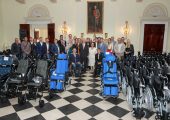TRH CROWN PRINCE ALEXANDER AND CROWN PRINCESS KATHERINE DELIVER 125 WHEELCHAIRS FOR 10 FACILITIES ACROSS SERBIA