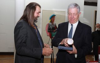 ULUS AWARDED THEIR ROYAL HIGHNESSES PLAQUE FOR CONTRIBUTION AND SUPPORT TO ART AND CULTURE IN SERBIA