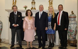 ROYAL COUPLE HOST DINNER IN HONOUR OF 56th CANCER CONFERENCE WEEK
