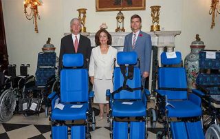 TRH CROWN PRINCE ALEXANDER AND CROWN PRINCESS KATHERINE DELIVER 125 WHEELCHAIRS FOR 10 FACILITIES ACROSS SERBIA