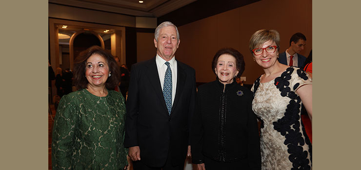 ROYAL COUPLE ATTEND CHARITY DINNER IN HONOUR OF 2nd “DR NANETTE KASS WENGER” CONFERENCE