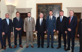 HRH CROWN PRINCE ALEXANDER RECEIVES MOVEMENT FOR KINGDOM OF SERBIA RESTORATION DELEGATION