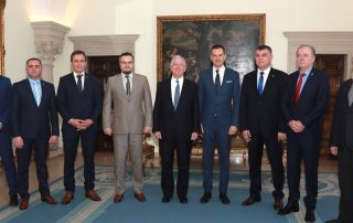 HRH CROWN PRINCE ALEXANDER RECEIVES MOVEMENT FOR KINGDOM OF SERBIA RESTORATION DELEGATION
