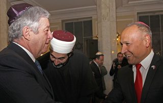 HRH Crown Prince Alexander and H.E. Mr. Jossef Levy ambassador of Israel to Serbia