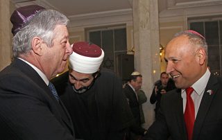 Nj.K.V. Prestolonaslednik Aleksandar i Nj.E. Jozef Levi ambassador Izraela u Srbiji