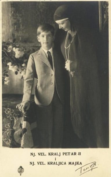 Њ.В. Краљ Петар II и Њ.В. Краљица Марија