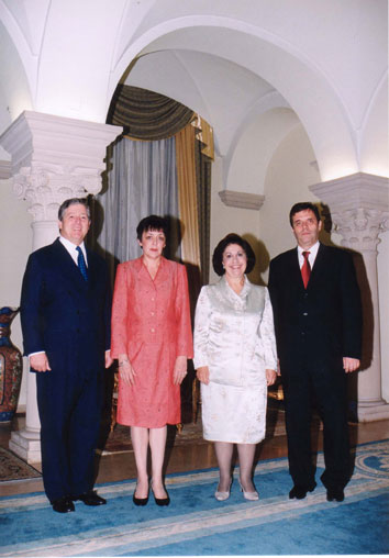 Beograd, 11. October 2001. H.R.H. CROWN PRINCE ALEKSANDAR HOSTED A ...