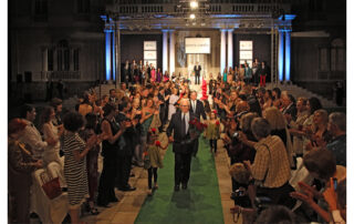 THEIR ROYAL HIGHNESSES SAD OF THE PASSING OF PIERRE CARDIN