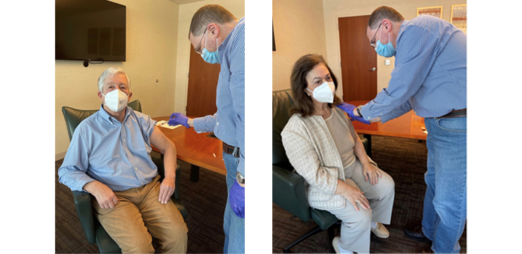 PRESTOLONASLEDNIK ALEKSANDAR I PRINCEZA KATARINA PRIMILI DRUGU DOZU VAKCINE PROTIV KORONA VIRUSA