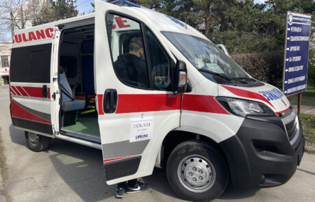 Donation of an ambulance vehicle to the Clinical Centre Kragujevac