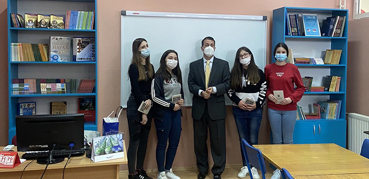 Донација ОШ Живко Томић из Доње Шаторње у Тополи