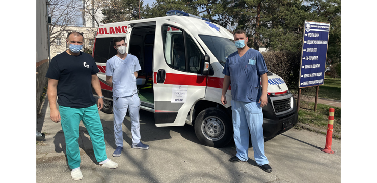 Donation of an ambulance vehicle to the Clinical Centre Kragujevac